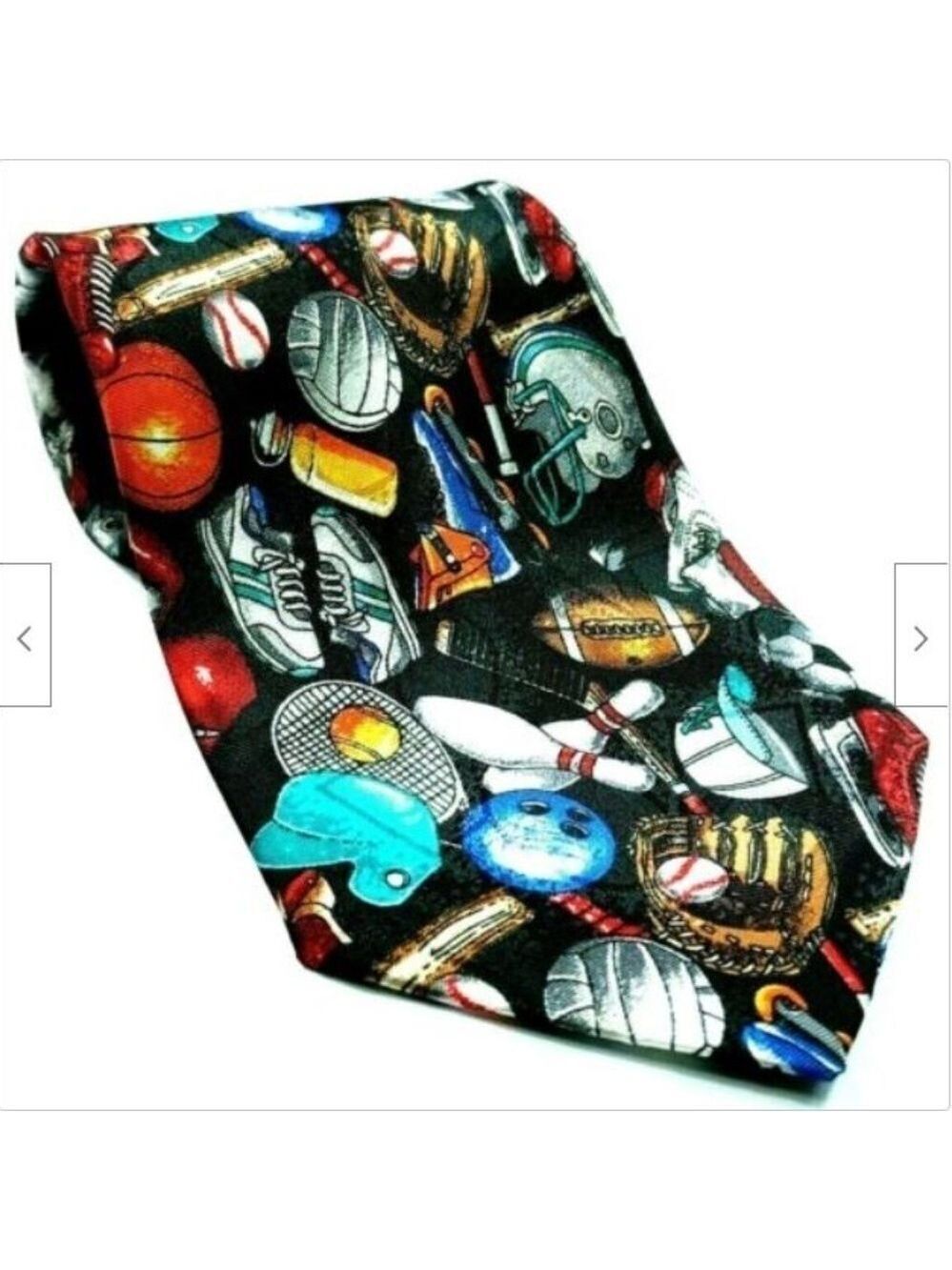 Sports Baseball Bowling Basketball Football Tie